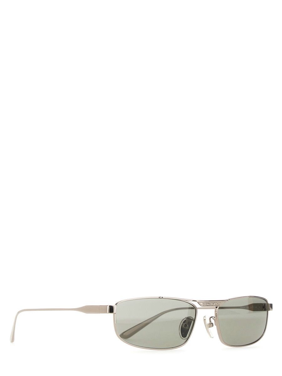Balenciaga BALENCIAGA "TAG 3.0 RECTANGLE" SUNGLASSES - GREY Size ONE SIZE - 2 Thumbnail