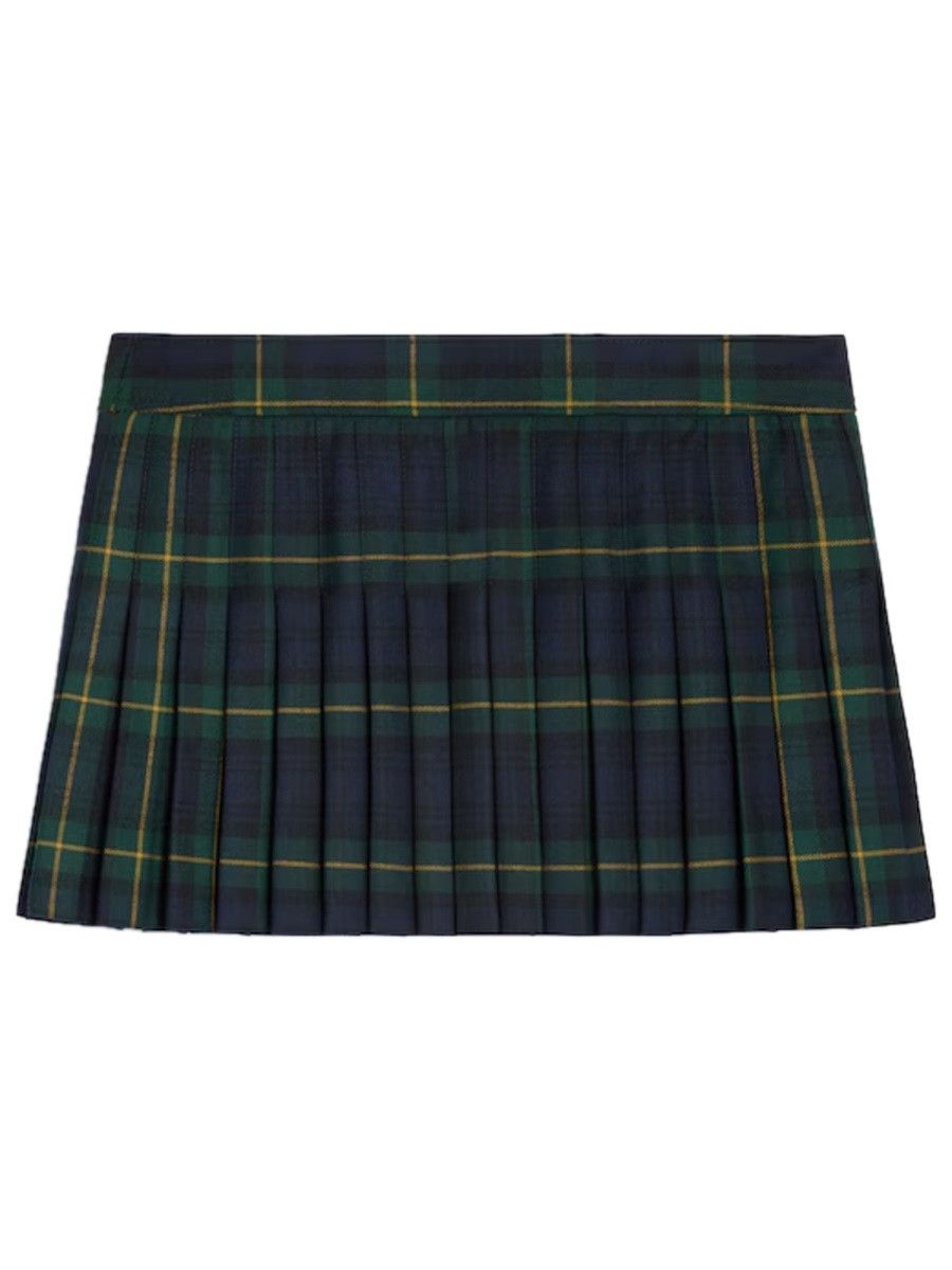 Celine CELINE WOOL MINI SKIRT - MULTICOLOUR (FR 38) Size 27" / US 4 / IT 40 - 2 Thumbnail