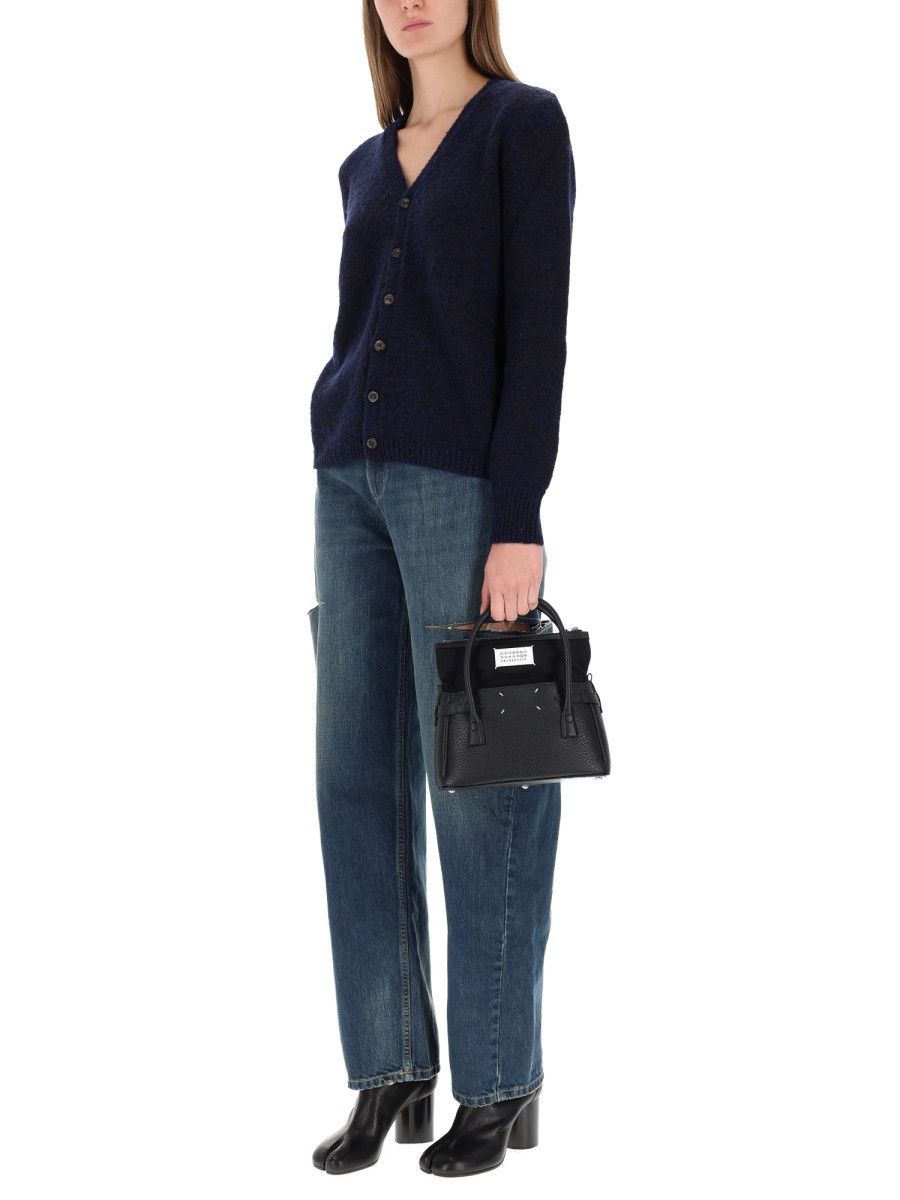 Maison Margiela MAISON MARGIELA WOOL CARDIGAN - BLUE Size XL / US 12-14 / IT 48-50 - 2 Thumbnail