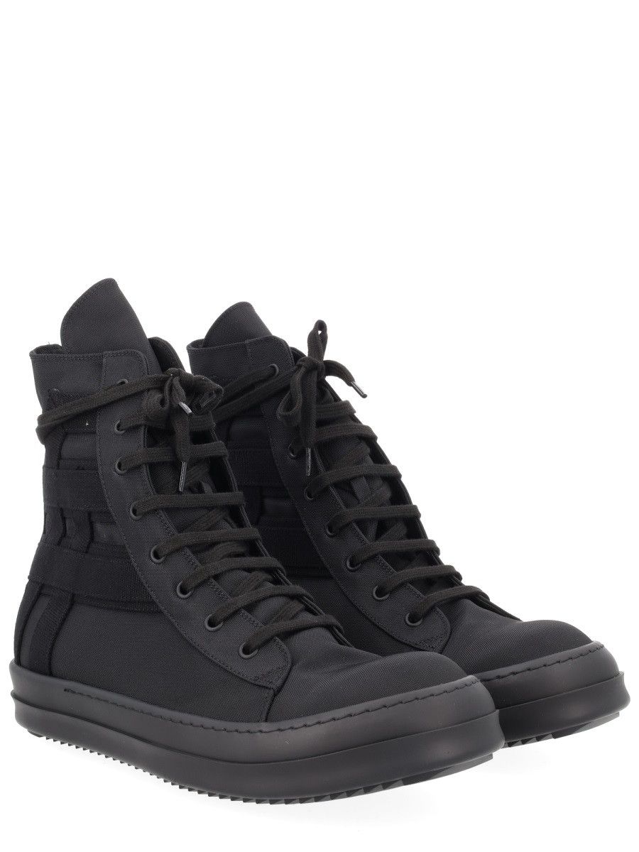 Rick Owens Drkshdw RICK OWENS DRKSHDW SNEAKER "VEGAN SNEAKS" - BLACK (IT 42) Size US 9 / EU 42 - 2 Thumbnail