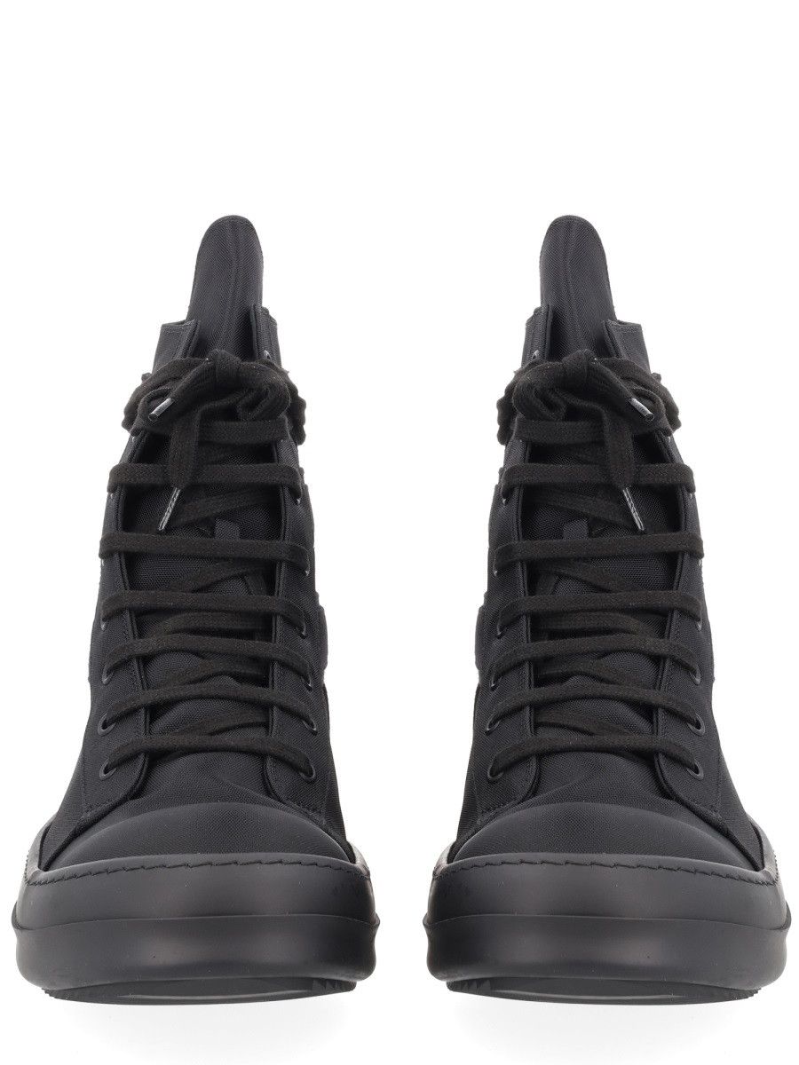 Rick Owens Drkshdw RICK OWENS DRKSHDW SNEAKER "VEGAN SNEAKS" - BLACK (IT 42) Size US 9 / EU 42 - 3 Thumbnail