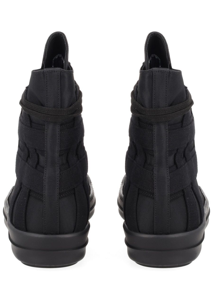 Rick Owens Drkshdw RICK OWENS DRKSHDW SNEAKER "VEGAN SNEAKS" - BLACK (IT 42) Size US 9 / EU 42 - 4 Thumbnail