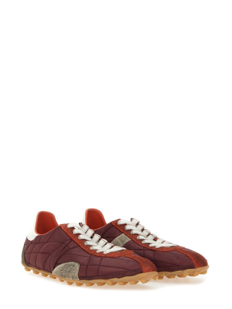 Maison Margiela MAISON MARGIELA "SPRINTERS LOW TOP" SNEAKER - BORDEA (IT 40) Size US 10 / IT 40 - 2 Thumbnail