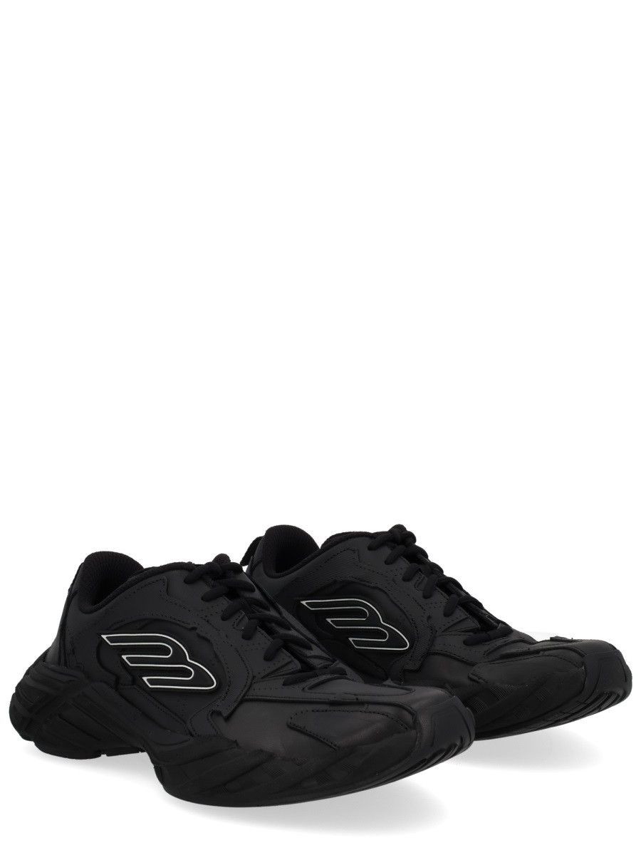 Balenciaga BALENCIAGA "MONDAY SHOE" SNEAKER - BLACK (IT 44) Size US 11 / EU 44 - 2 Thumbnail