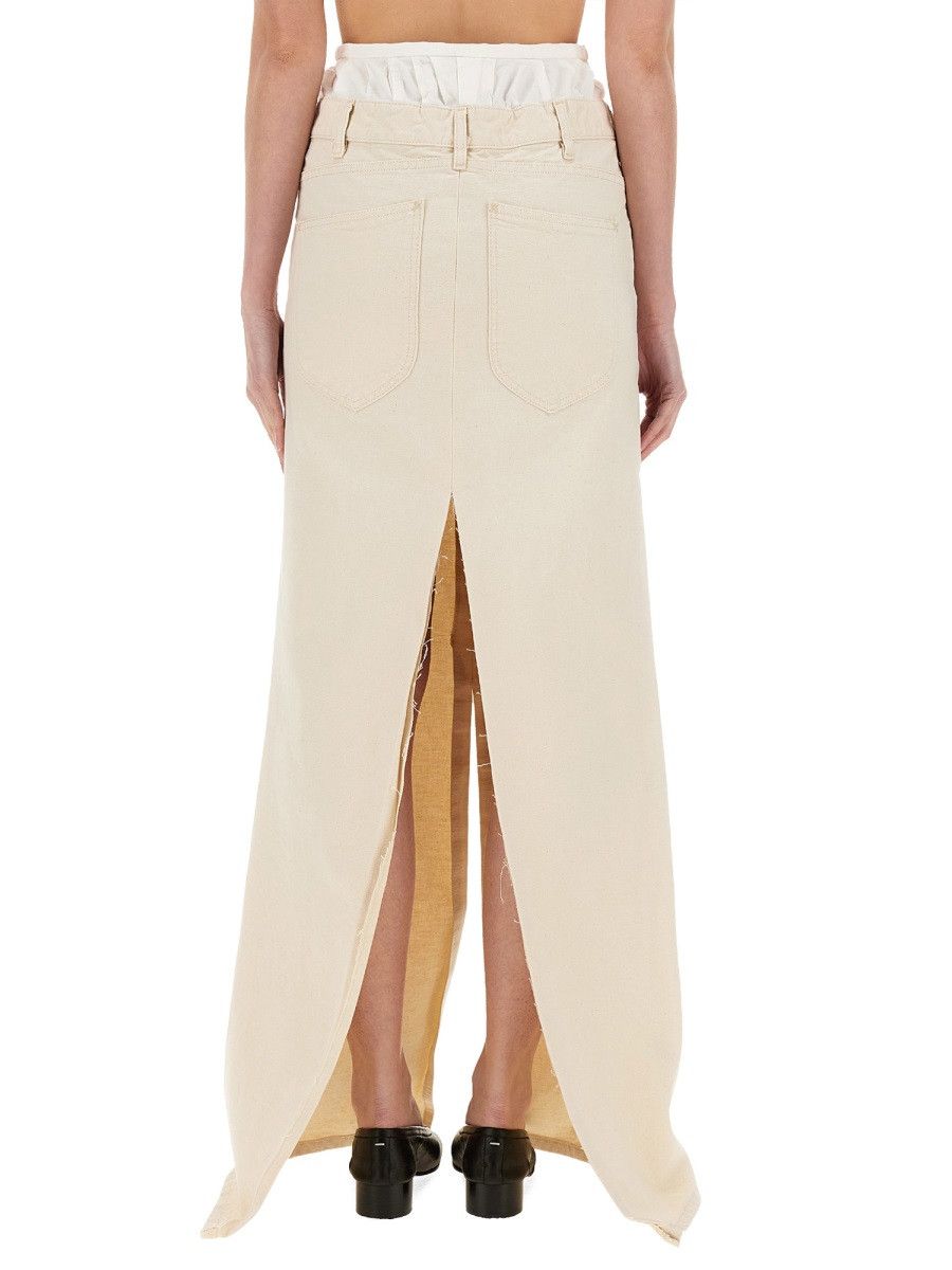 Maison Margiela MAISON MARGIELA "ANONYMITY OF THE LINING" SKIRT - BE (IT 40) Size 40" / US 18 - 3 Thumbnail