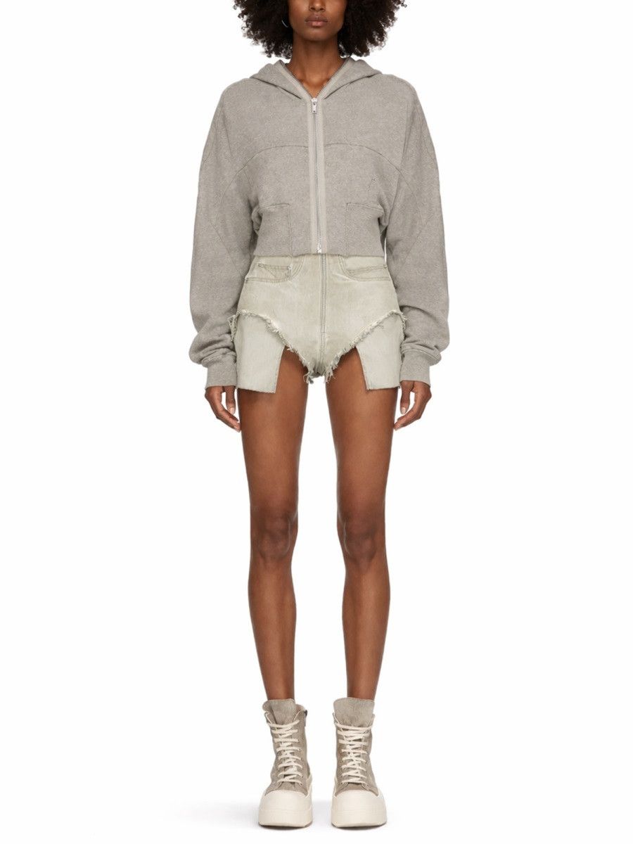 Rick Owens Drkshdw RICK OWENS DRKSHDW SHORTS "DIRT" - BEIGE Size 32" / US 10 / IT 46 - 2 Thumbnail