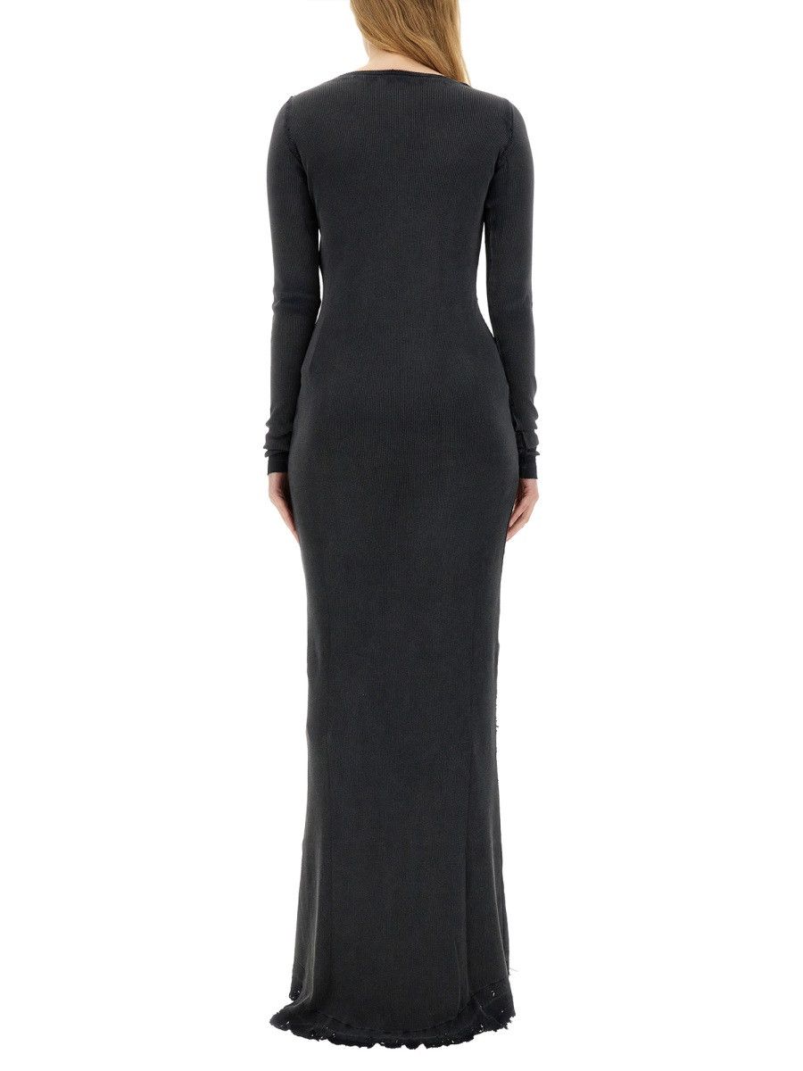 Balenciaga BALENCIAGA LONG DRESS - BLACK Size S / US 4 / IT 40 - 3 Thumbnail