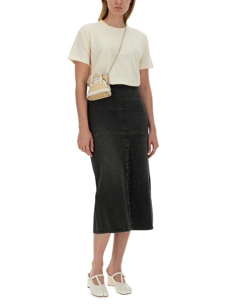 Maison Margiela MAISON MARGIELA JERSEY T-SHIRT - POWDER Size L / US 10 / IT 46 - 2 Thumbnail