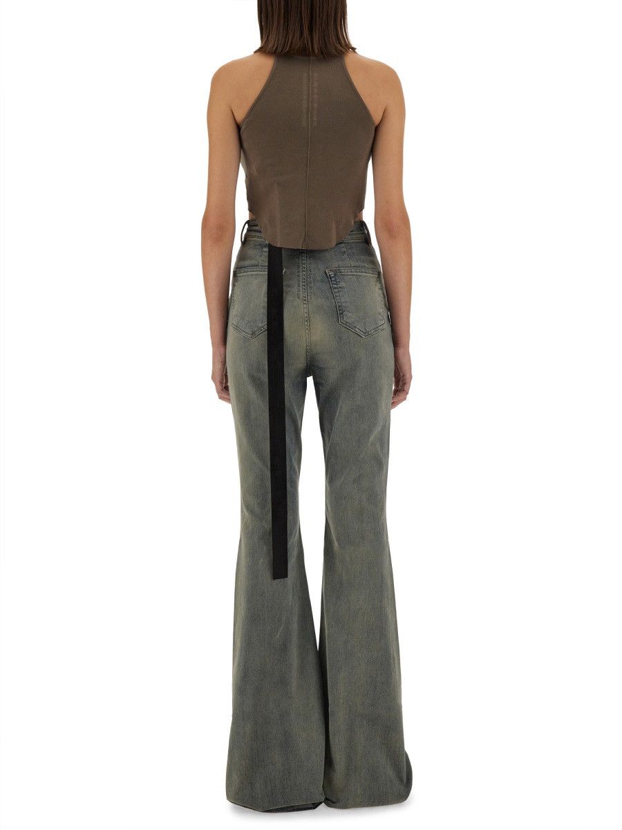 Rick Owens Drkshdw RICK OWENS DRKSHDW TANK TOP - BEIGE Size M / US 6-8 / IT 42-44 - 3 Thumbnail