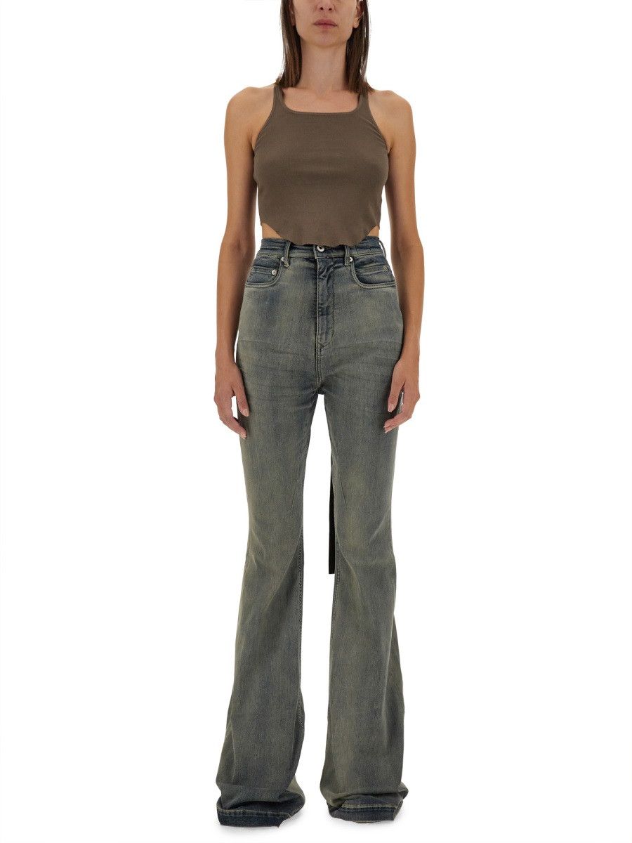Rick Owens Drkshdw RICK OWENS DRKSHDW TANK TOP - BEIGE Size M / US 6-8 / IT 42-44 - 2 Thumbnail