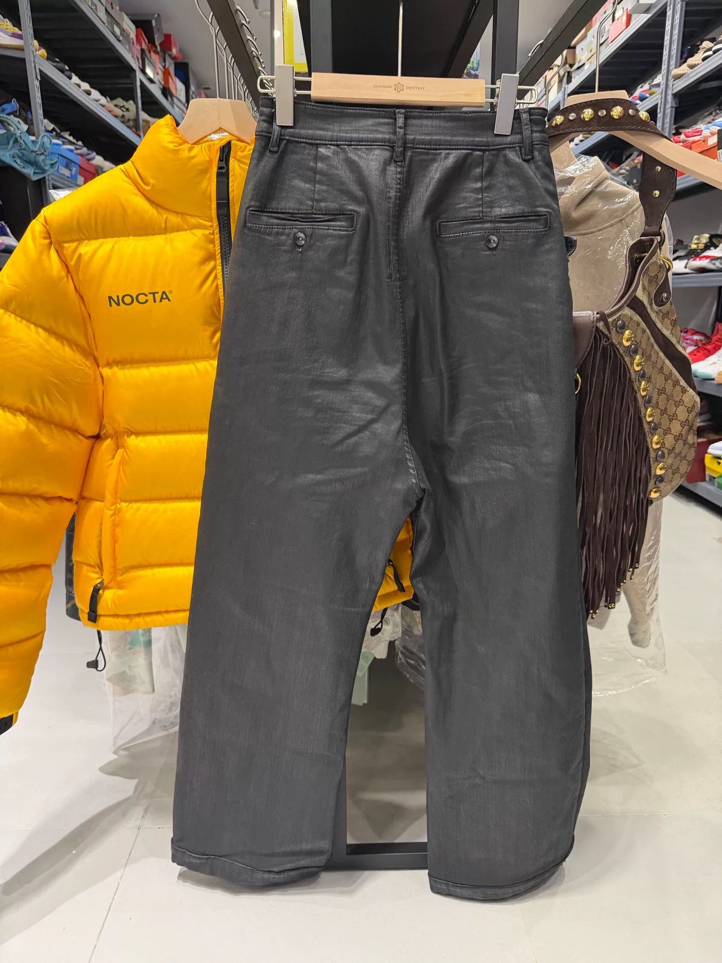 Rick Owens Rick Owens Waxed Jeans Size 26 Size 26" / US 2 / IT 38 - 3 Thumbnail