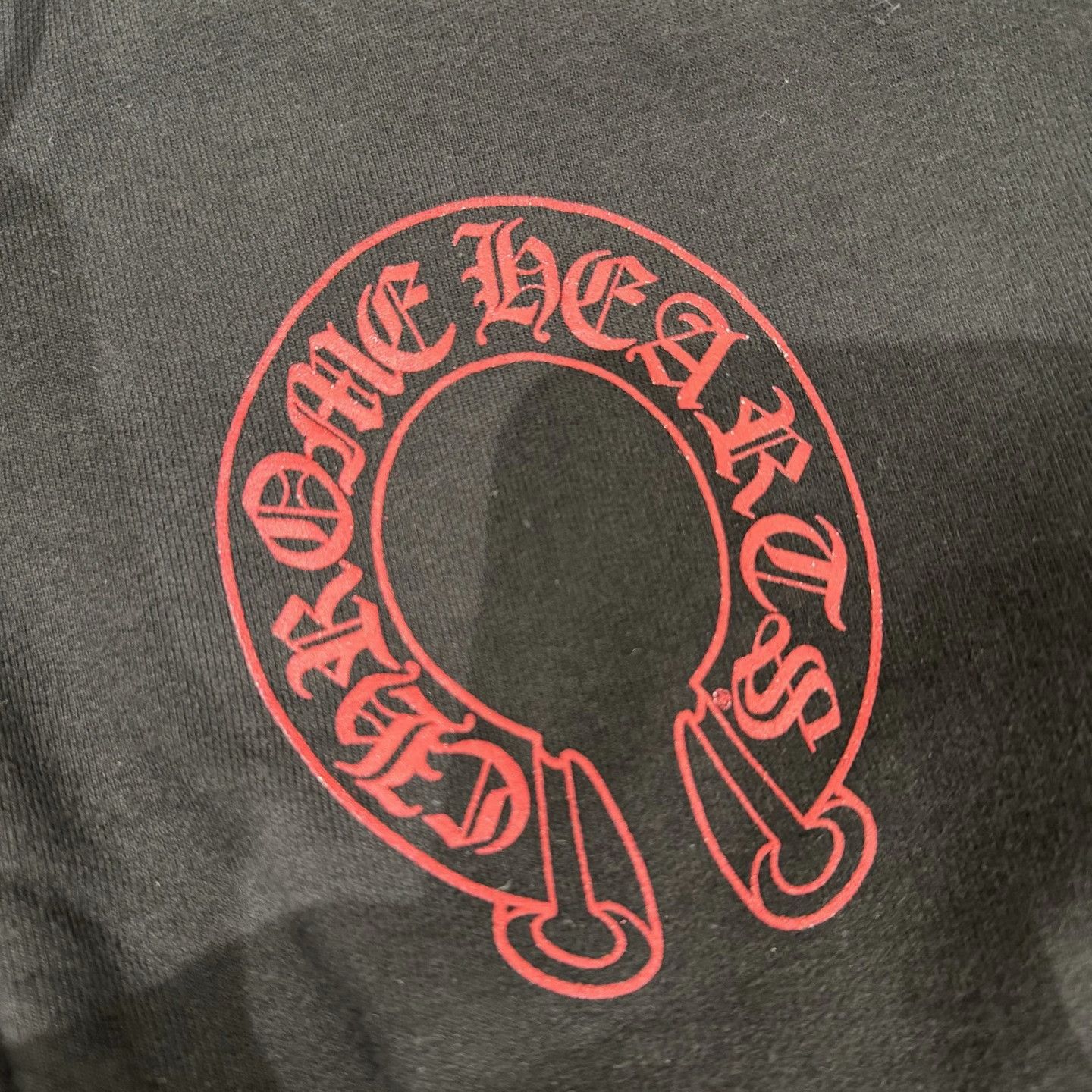 Chrome Hearts Chrome Hearts Red Horseshoe Zip Hoodie Size L Size US L / EU 52-54 / 3 - 6 Thumbnail