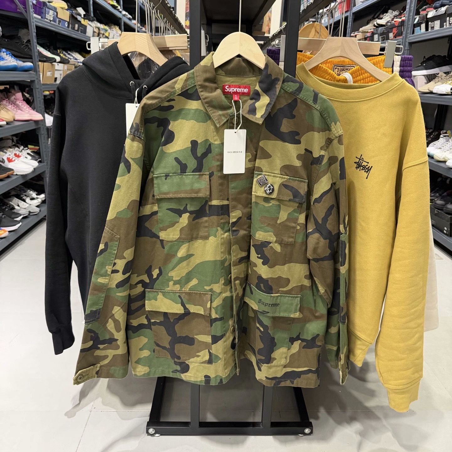 Supreme Supreme x Melvins Camo Field Jacket Size XL Size US XL / EU 56 / 4 - 2 Thumbnail