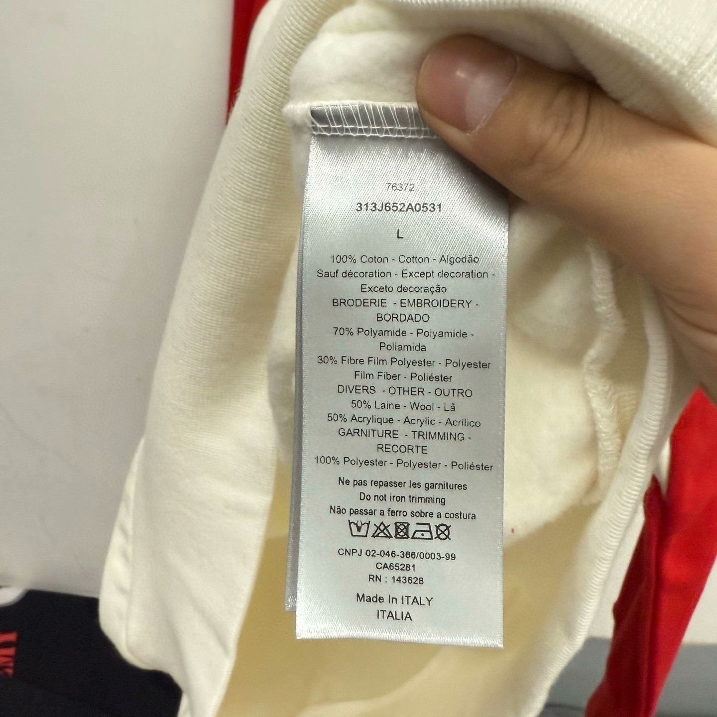 Dior Dior Rabbit Patch Sweatshirt Size L Size US L / EU 52-54 / 3 - 6 Thumbnail