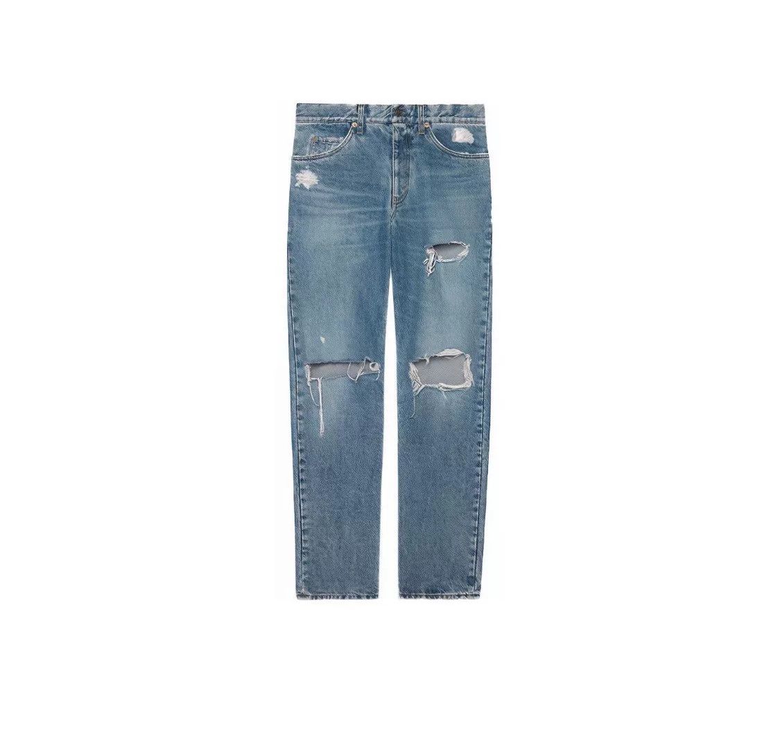 Gucci Gucci Distressed Denim Jeans Size 33 Size US 33 - 10 Thumbnail