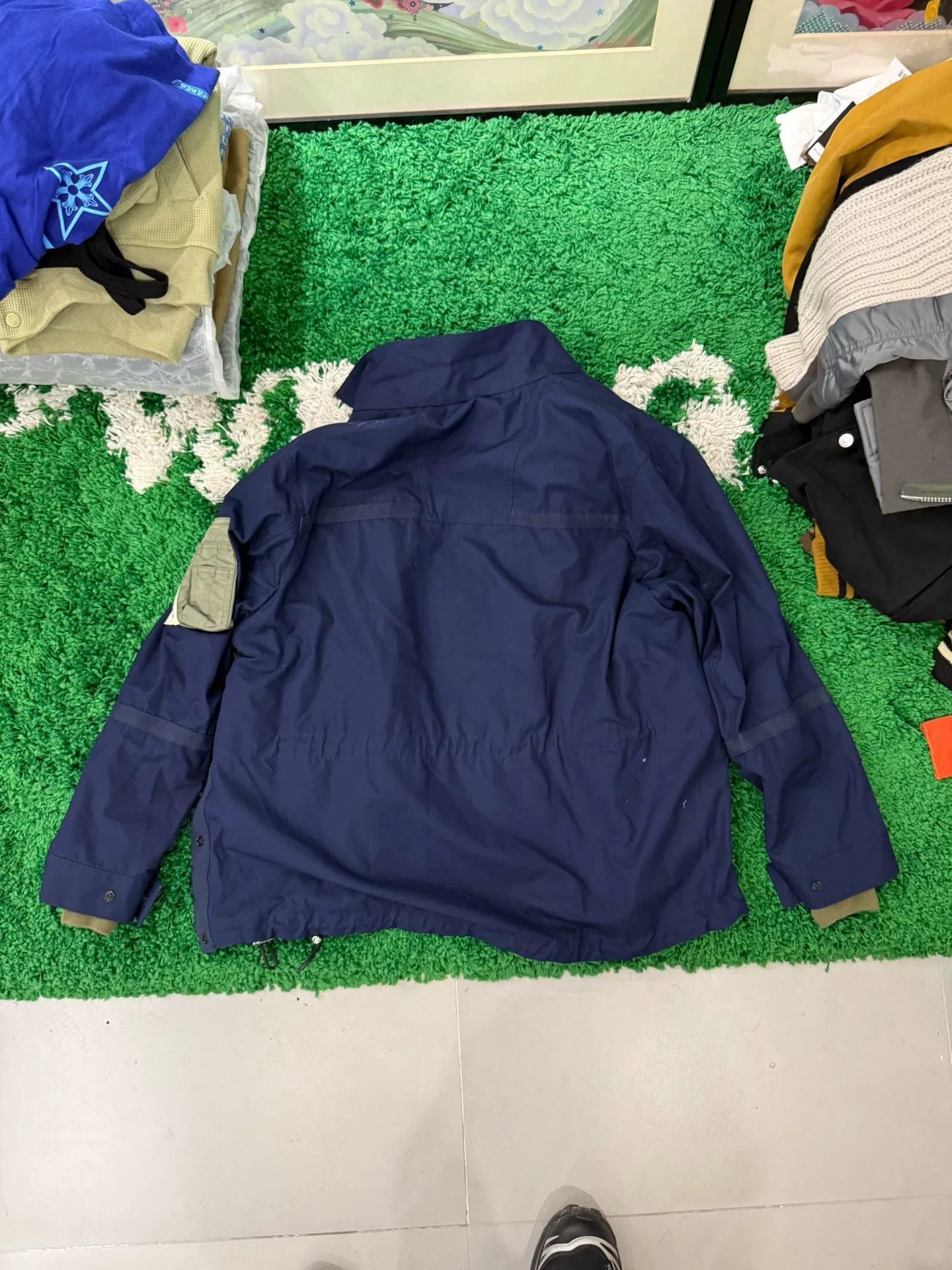 Sacai Sacai MA-1 Twill Blouson Jacket US M Size US M / EU 48-50 / 2 - 5 Thumbnail