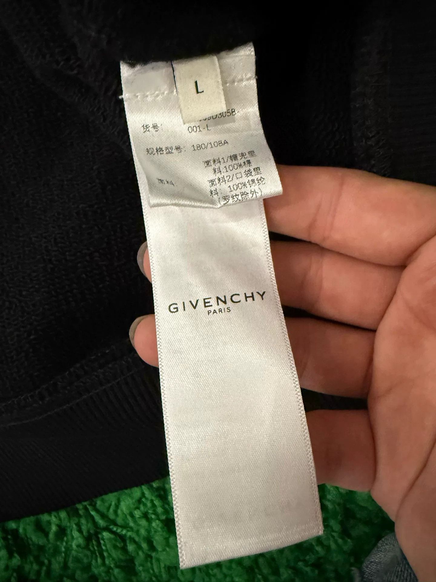 Givenchy Givenchy Patch Logo Hoodie Size L Size US L / EU 52-54 / 3 - 5 Thumbnail