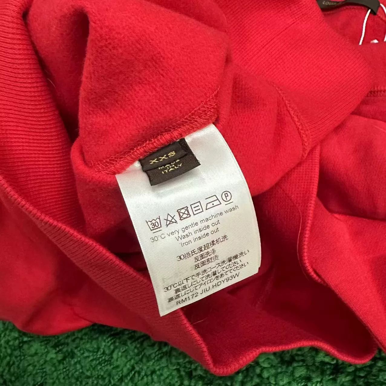 Louis Vuitton Louis Vuitton x Supreme Logo Sweatshirt XXS Size US XXS / EU 40 - 5 Thumbnail