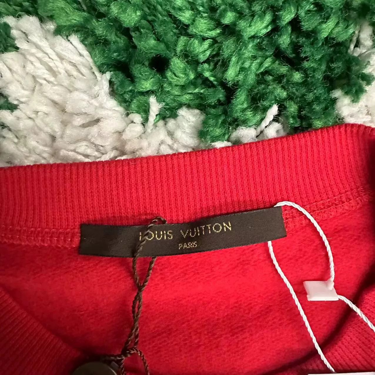 Louis Vuitton Louis Vuitton x Supreme Logo Sweatshirt XXS Size US XXS / EU 40 - 4 Thumbnail
