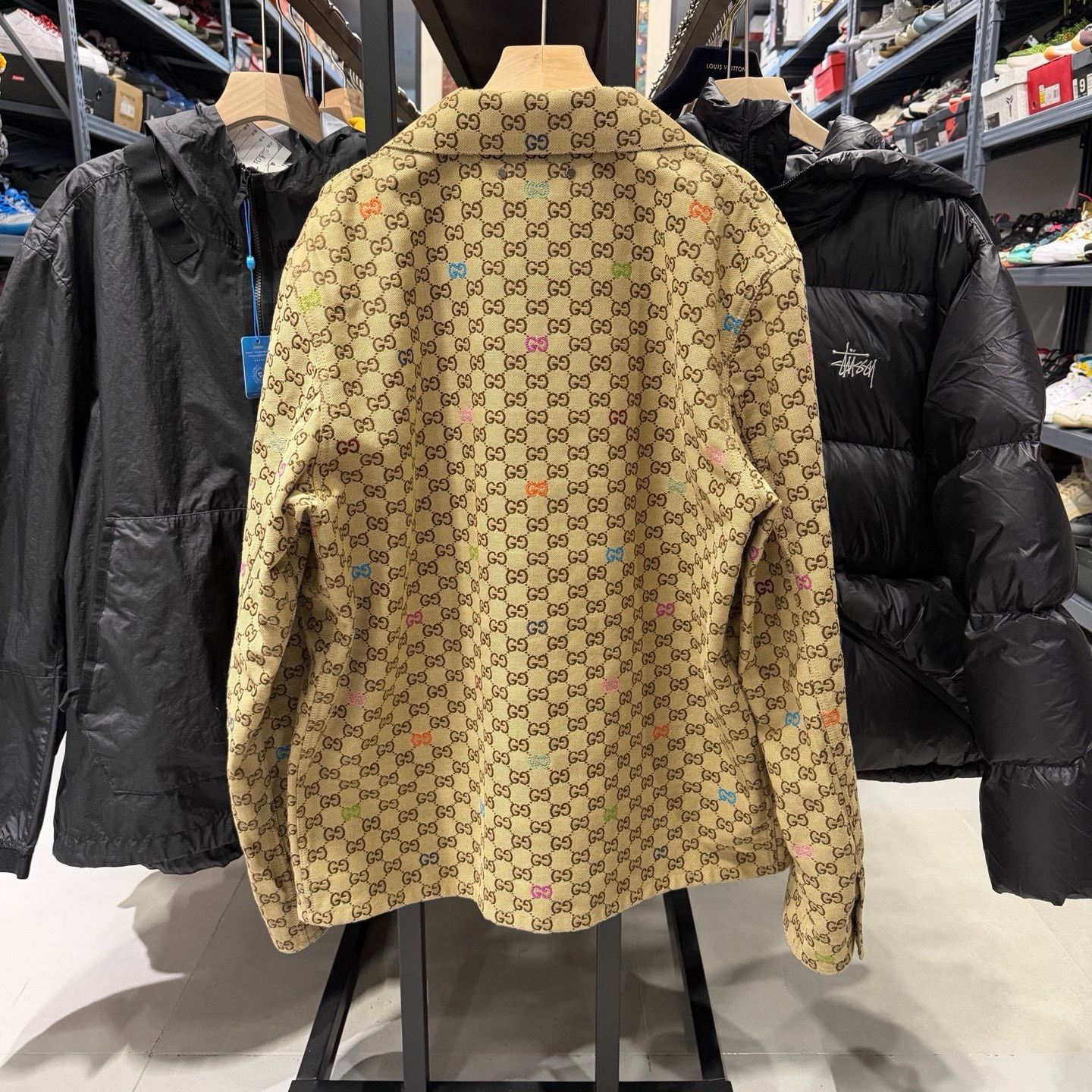 Gucci Gucci GG Canvas Logo Jacket Size M Size US M / EU 48-50 / 2 - 3 Thumbnail