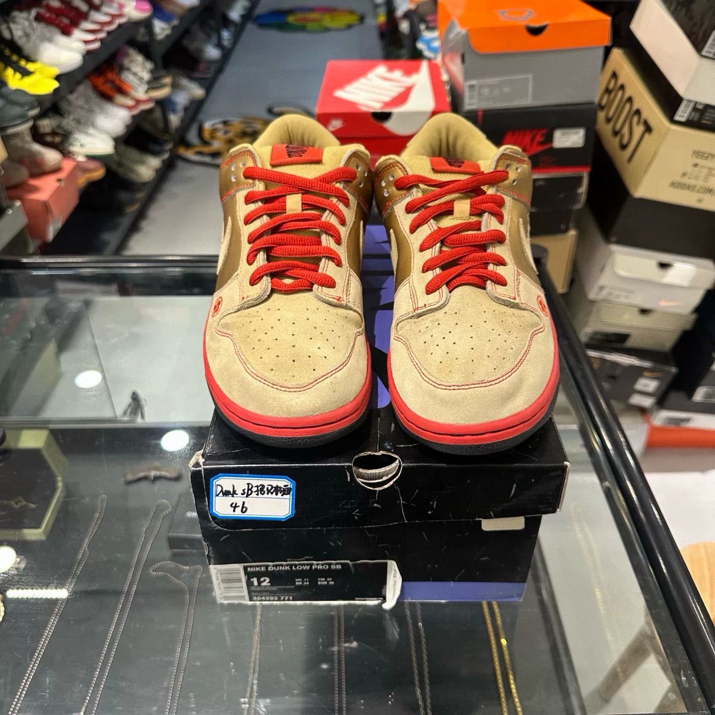 Nike Nike Dunk SB Low Money Cat Sneakers Size 12 Size US 12 / EU 45 - 3 Thumbnail