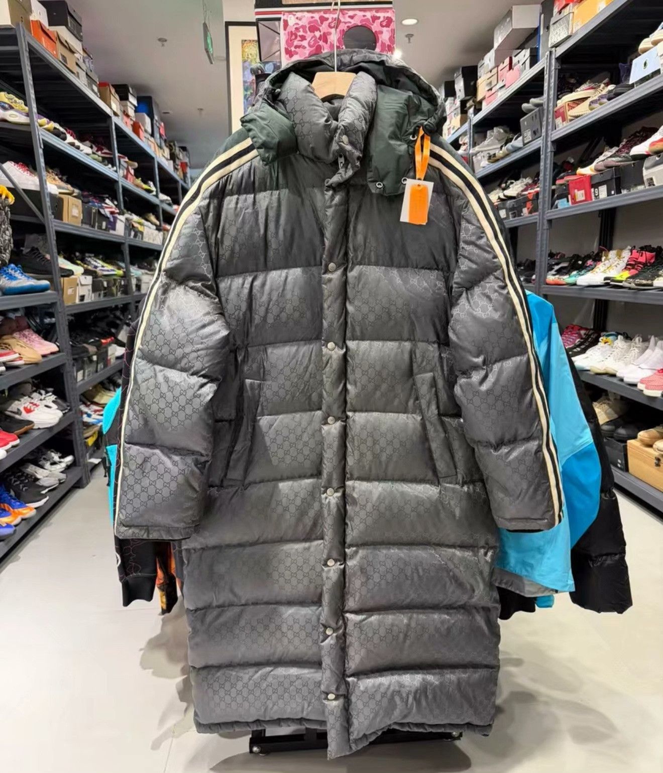 Gucci Gucci GG Pattern Puffer Coat Size 50 Size US M / EU 48-50 / 2 - 2 Thumbnail