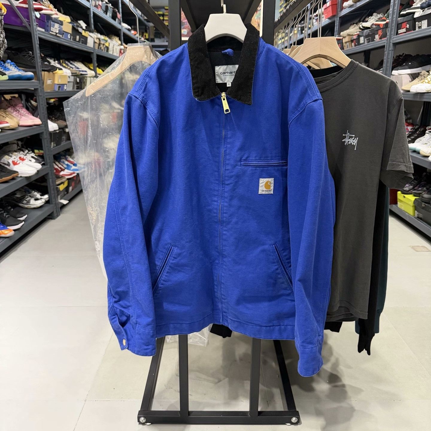 Carhartt Wip Carhartt WIP Blue Detroit Jacket XL Size US XL / EU 56 / 4 - 2 Thumbnail