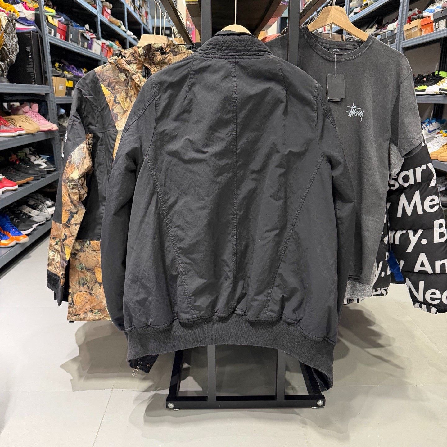 Rick Owens Rick Owens Black Bomber Jacket Size XS Size US XS / EU 42 / 0 - 8 Thumbnail