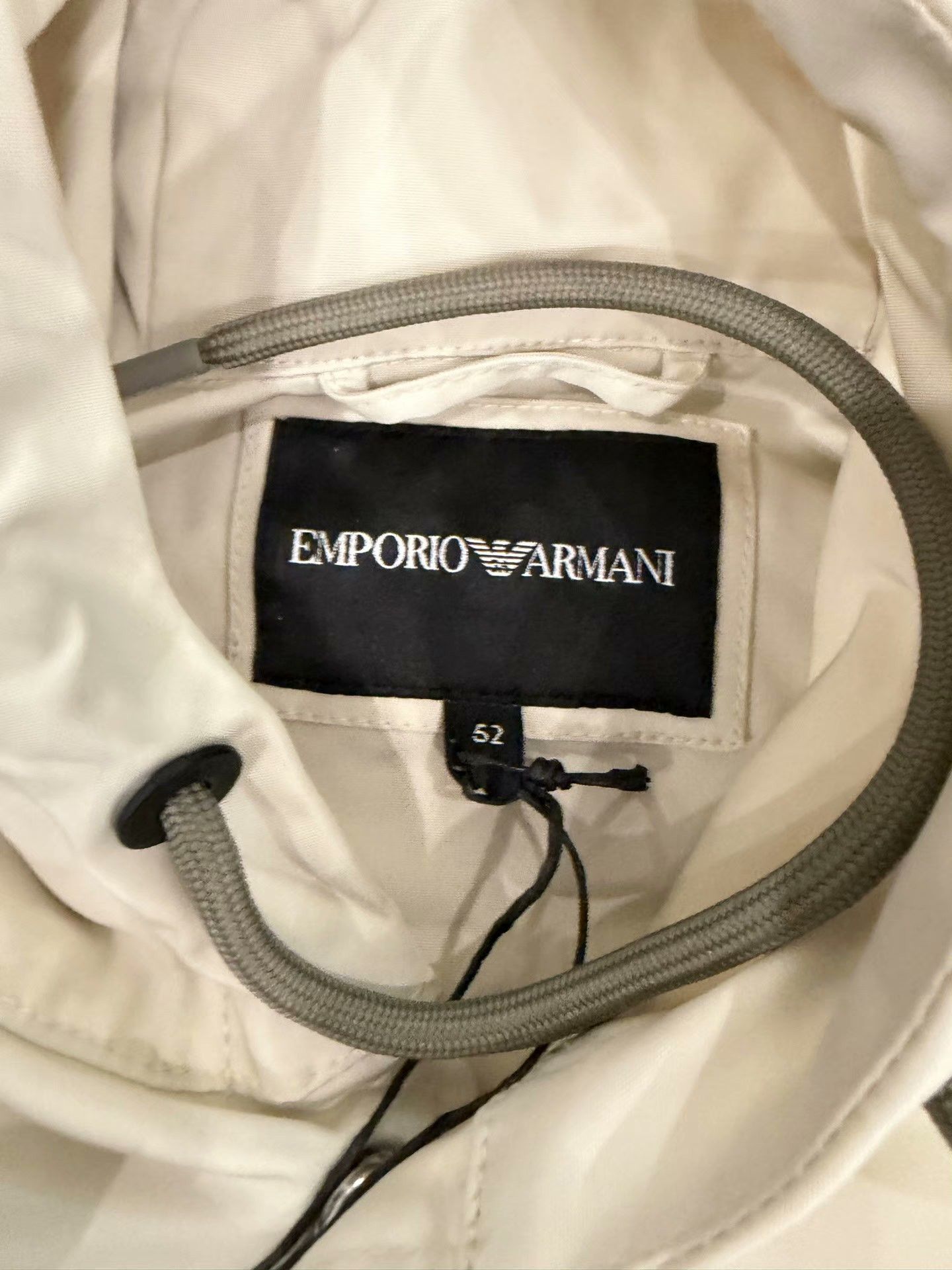 Emporio Armani Emporio Armani Hooded Jacket Size 52 Size US L / EU 52-54 / 3 - 5 Thumbnail
