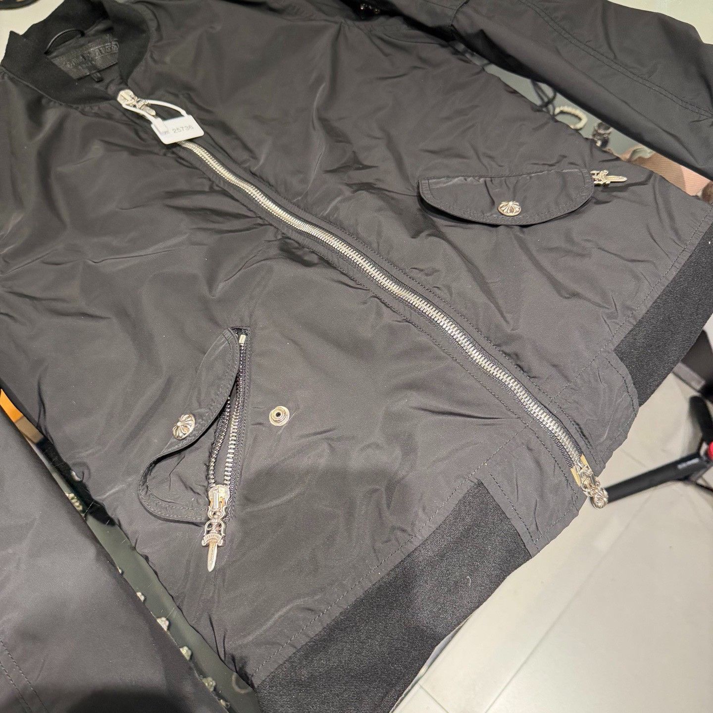 Chrome Hearts Chrome Hearts MA-1 Bomber Jacket Size M Size US M / EU 48-50 / 2 - 7 Thumbnail