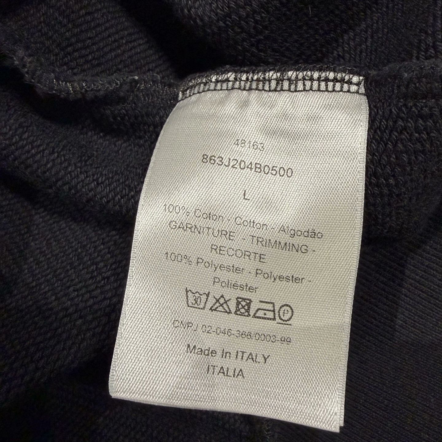 Dior Dior Atelier Tape Full Zip Hoodie Black Size L Size US L / EU 52-54 / 3 - 5 Thumbnail