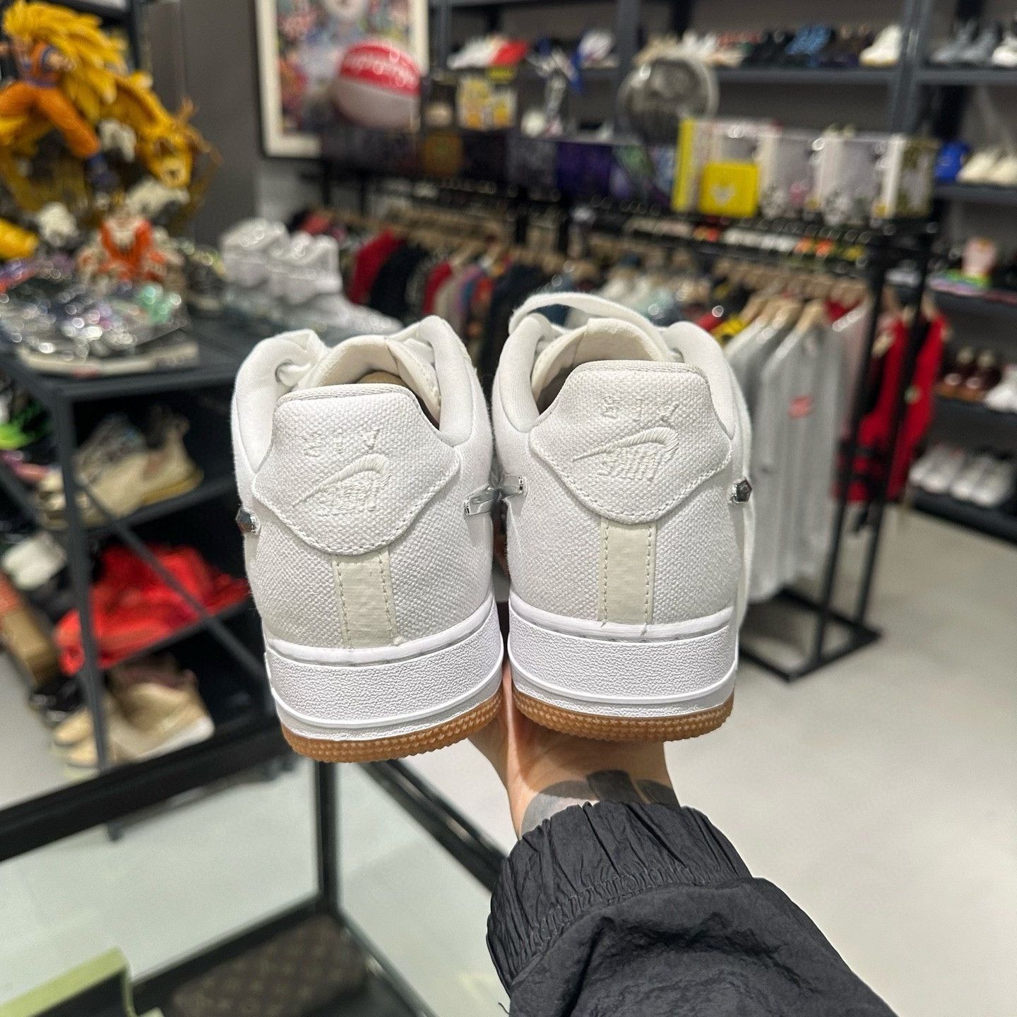 Nike Nike x Travis Scott Air Force 1 Low White Size 8 Size US 8 / EU 41 - 4 Thumbnail