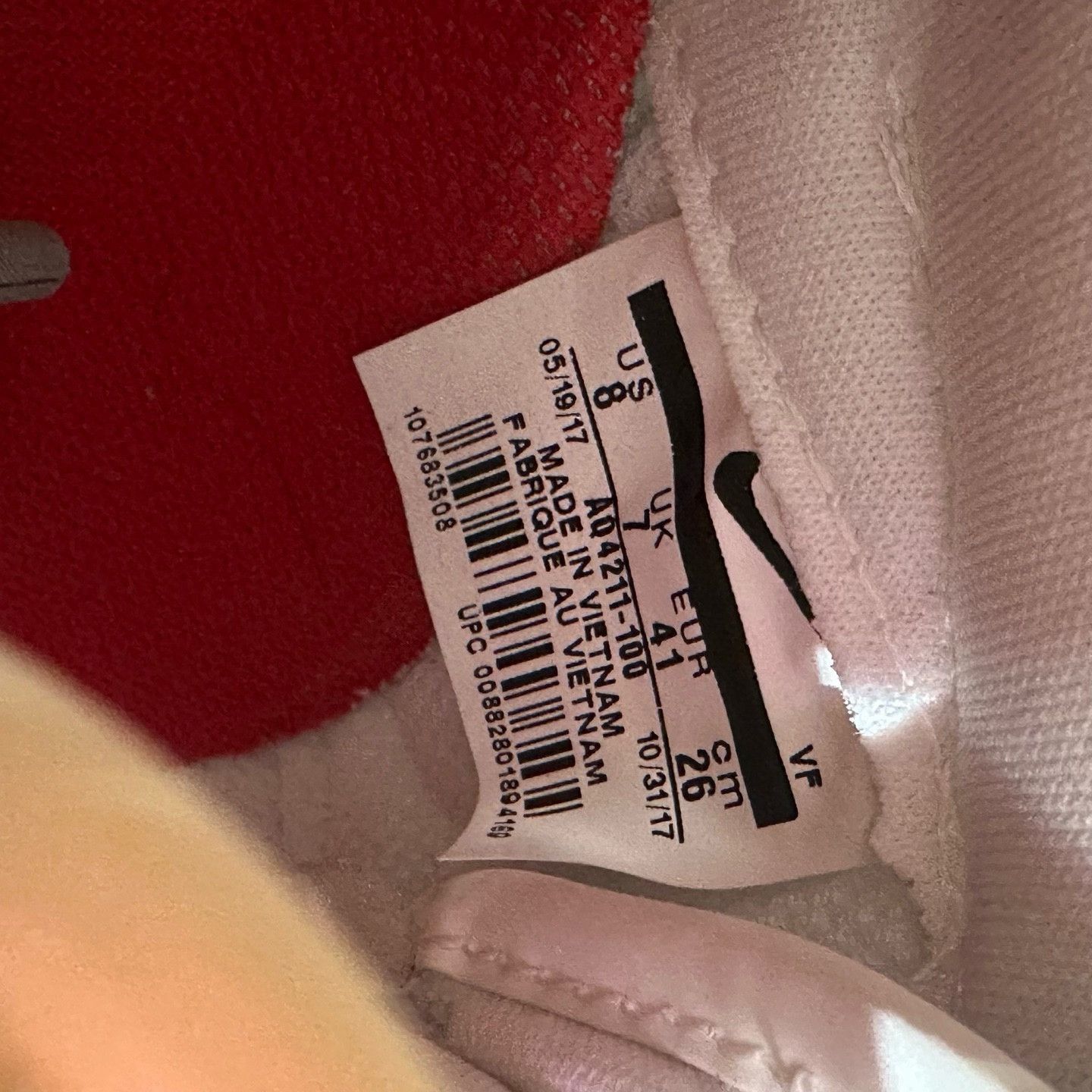 Nike Nike x Travis Scott Air Force 1 Low White Size 8 Size US 8 / EU 41 - 6 Thumbnail