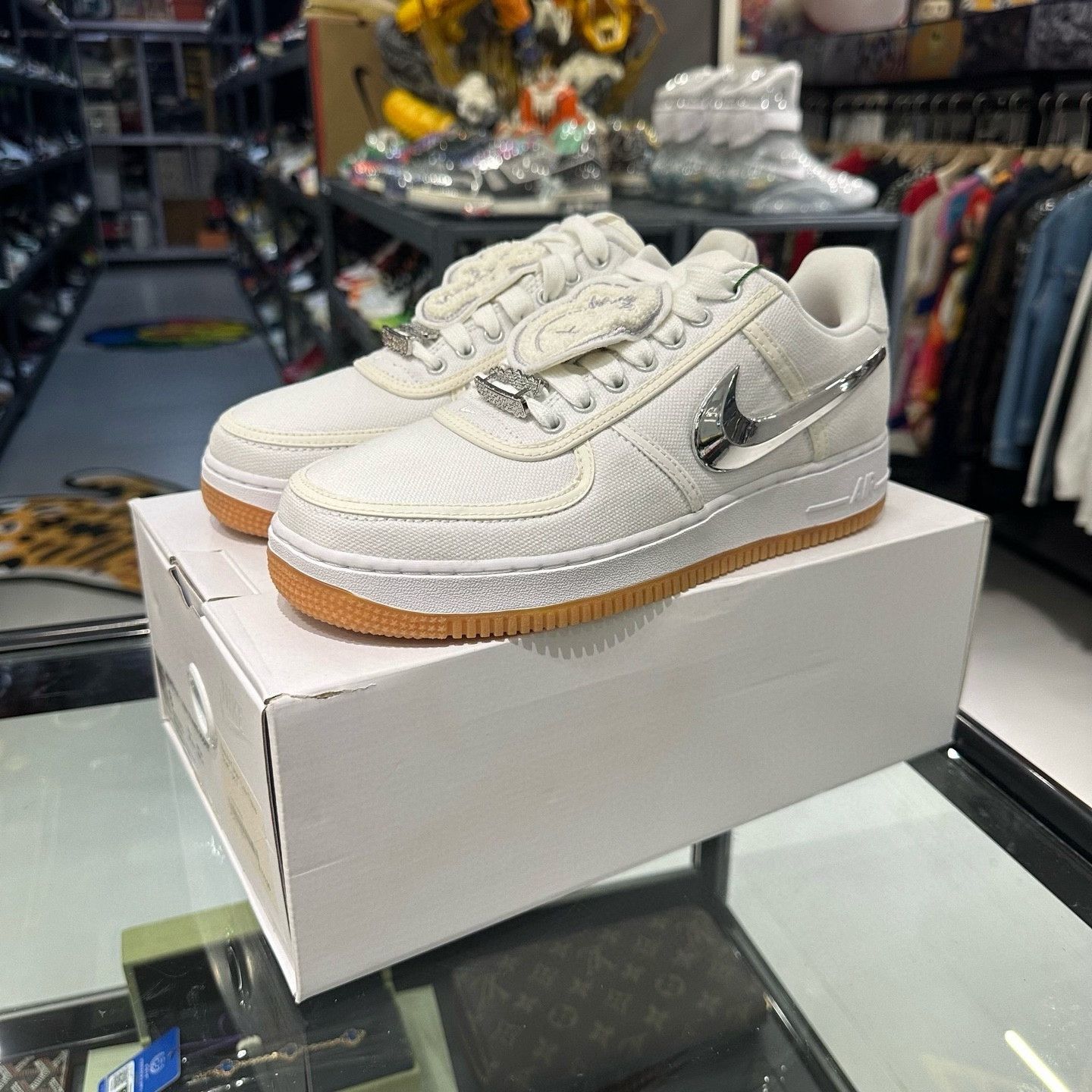 Nike Nike x Travis Scott Air Force 1 Low White Size 8 Size US 8 / EU 41 - 10 Thumbnail