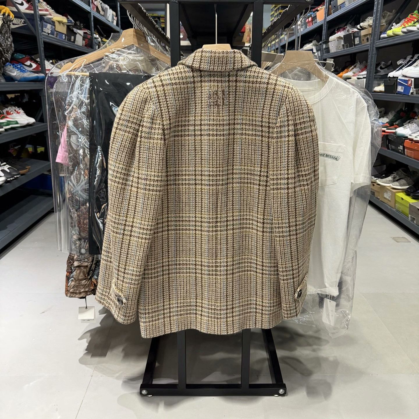 Miu Miu Miu Miu Plaid Check Blazer Size 36 Size XS / US 0-2 / IT 36-38 - 3 Thumbnail