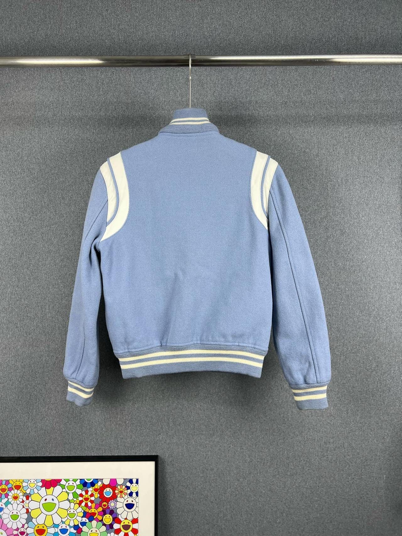 Saint Laurent Paris Saint Laurent Varsity Bomber Jacket Size 44 Size US S / EU 44-46 / 1 - 2 Thumbnail