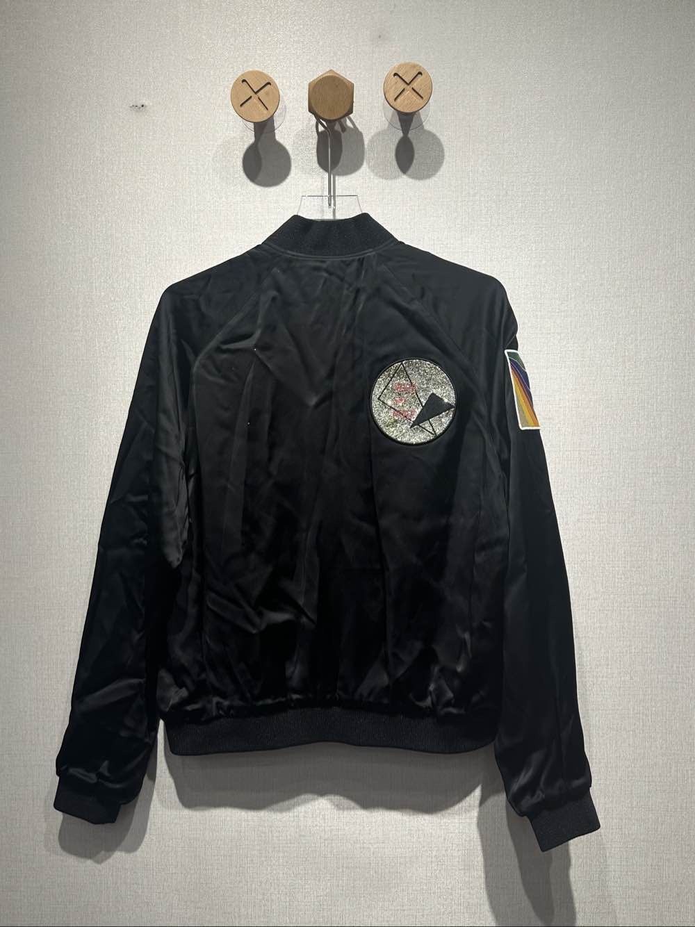 Saint Laurent Paris Saint Laurent Embroidered Bomber Jacket Size 52 Size US L / EU 52-54 / 3 - 2 Thumbnail