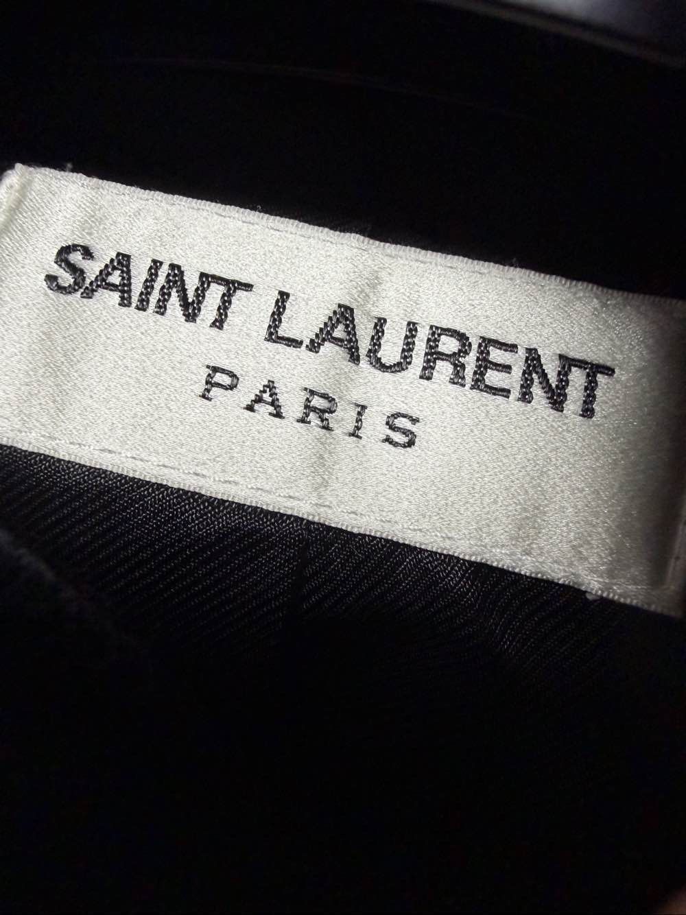 Saint Laurent Paris Saint Laurent Wool Leather Trim Varsity Jacket Size FR 38 Size S / US 4 / IT 40 - 3 Thumbnail