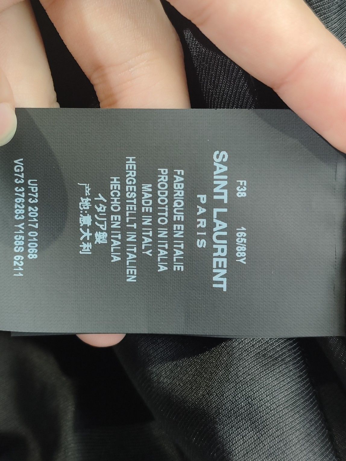 Saint Laurent Paris Saint Laurent Wool Leather Varsity Jacket Size 38 Size S / US 4 / IT 40 - 4 Thumbnail