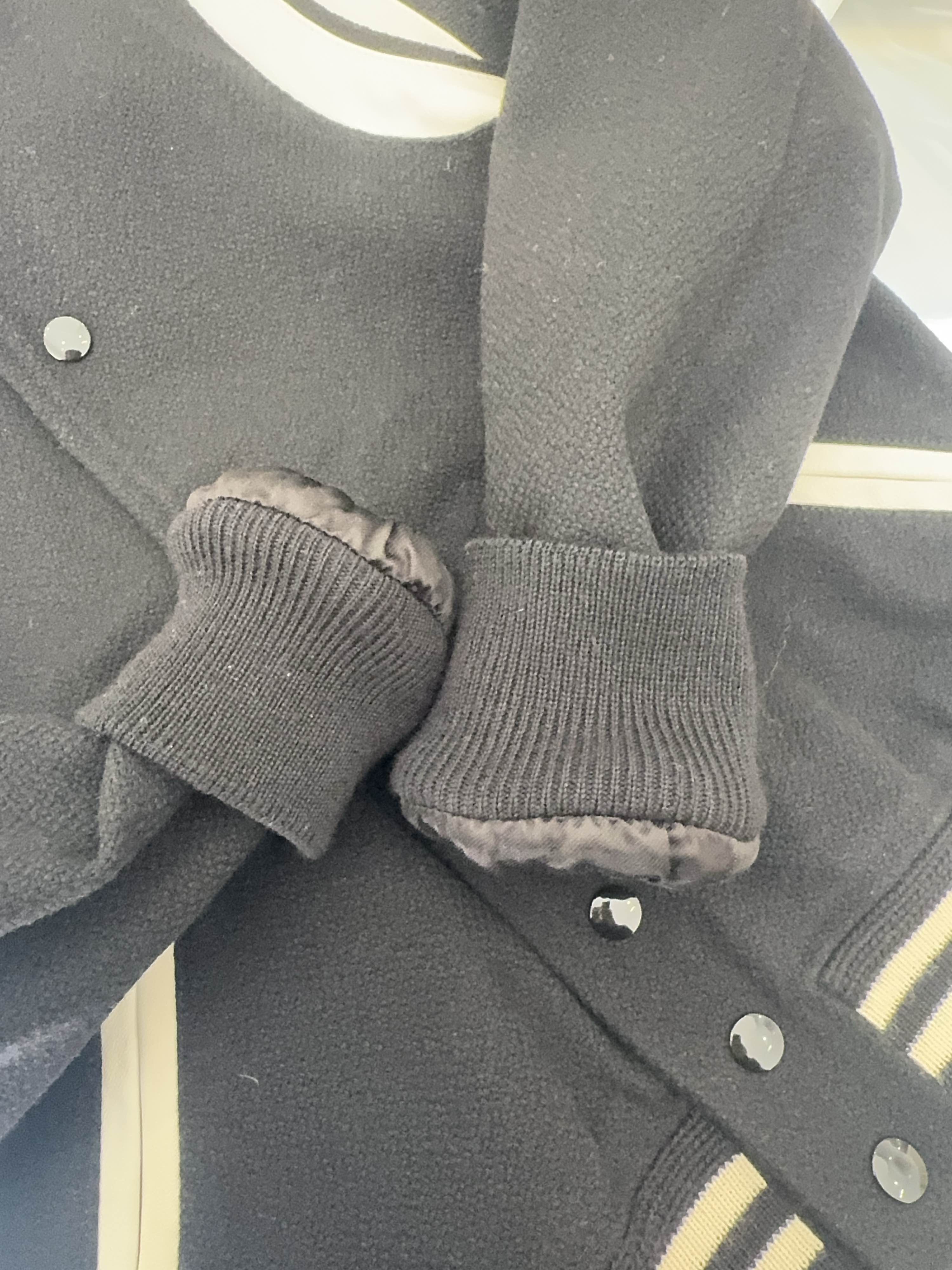 Saint Laurent Paris Saint Laurent Teddy Varsity Jacket Size 36 Size XS / US 0-2 / IT 36-38 - 5 Thumbnail