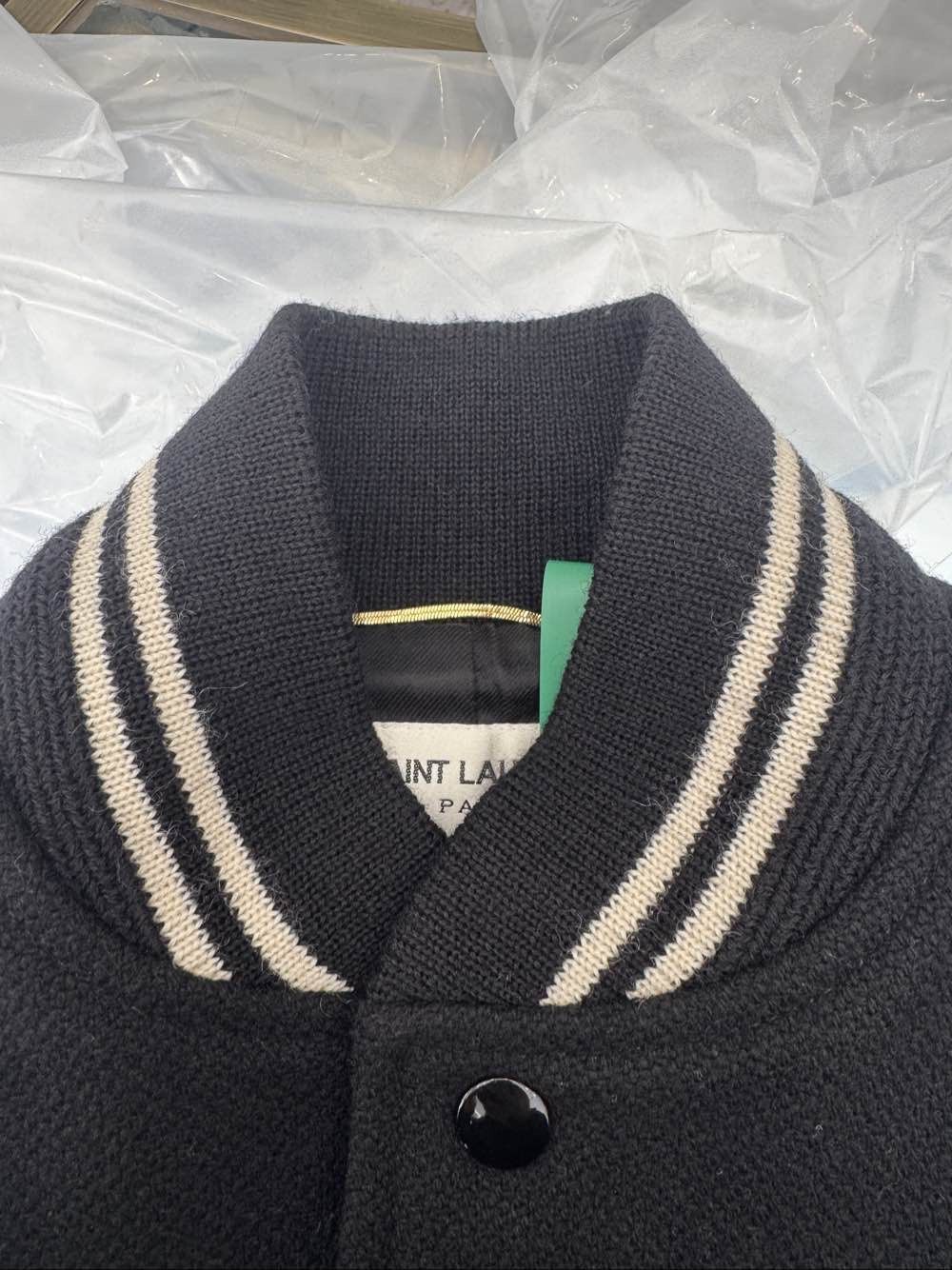 Saint Laurent Paris Saint Laurent Teddy Varsity Jacket Size 36 Size XS / US 0-2 / IT 36-38 - 6 Thumbnail