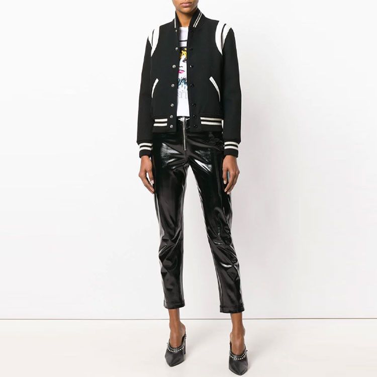 Saint Laurent Paris Saint Laurent Teddy Varsity Jacket Size 36 Size XS / US 0-2 / IT 36-38 - 10 Thumbnail