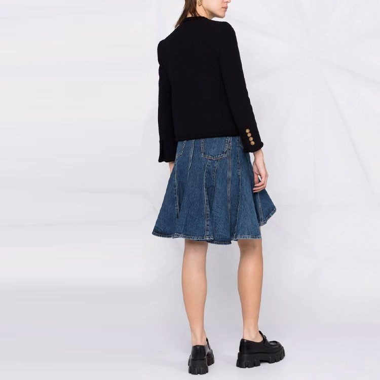 Saint Laurent Paris Saint Laurent Textured Wool Button Jacket Size 36 Size XS / US 0-2 / IT 36-38 - 7 Thumbnail