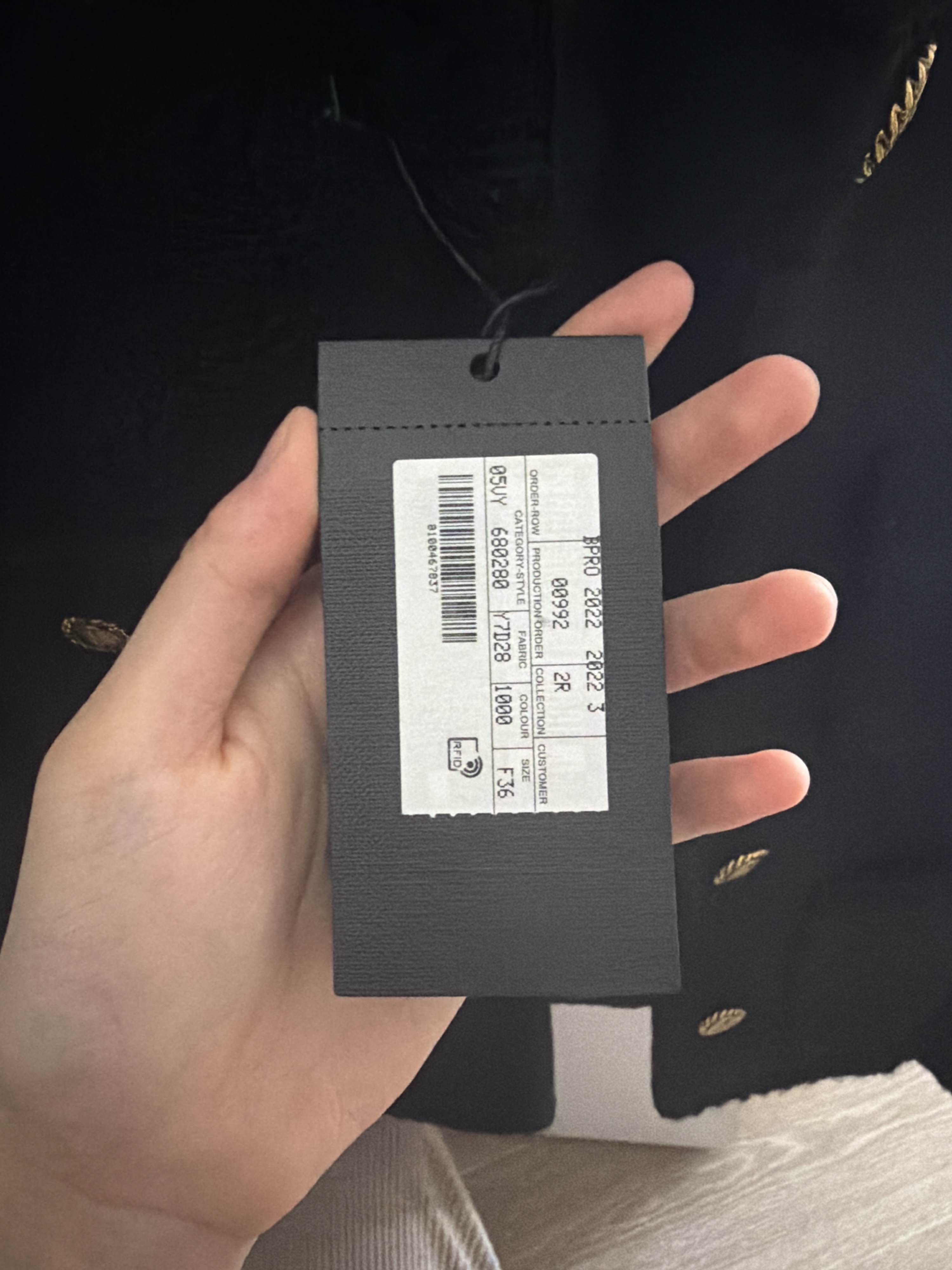 Saint Laurent Paris Saint Laurent Textured Wool Button Jacket Size 36 Size XS / US 0-2 / IT 36-38 - 5 Thumbnail