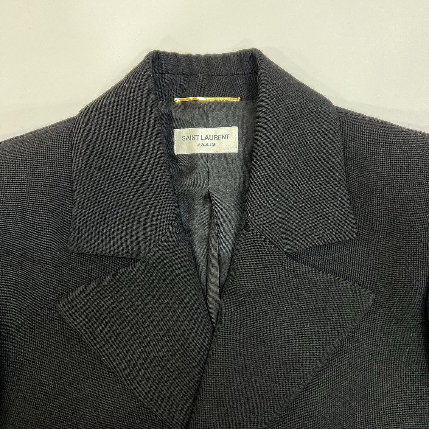 Saint Laurent Paris Saint Laurent Gold Button Blazer Size 38 Size S / US 4 / IT 40 - 3 Thumbnail