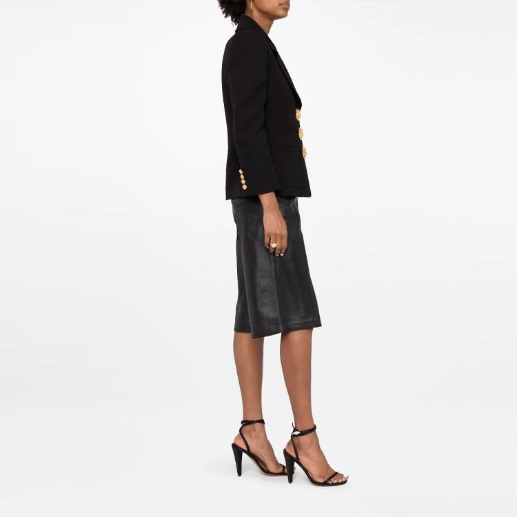 Saint Laurent Paris Saint Laurent Gold Button Blazer Size 38 Size S / US 4 / IT 40 - 18 Thumbnail
