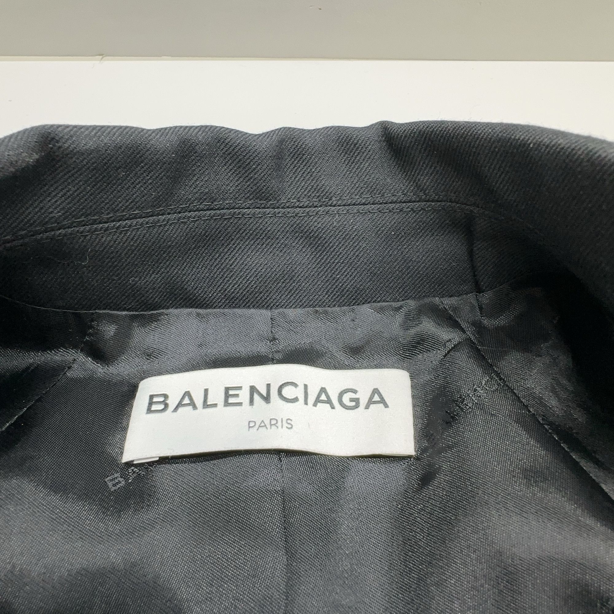 Balenciaga Balenciaga Black Blazer Size 36 Size XS / US 0-2 / IT 36-38 - 5 Thumbnail