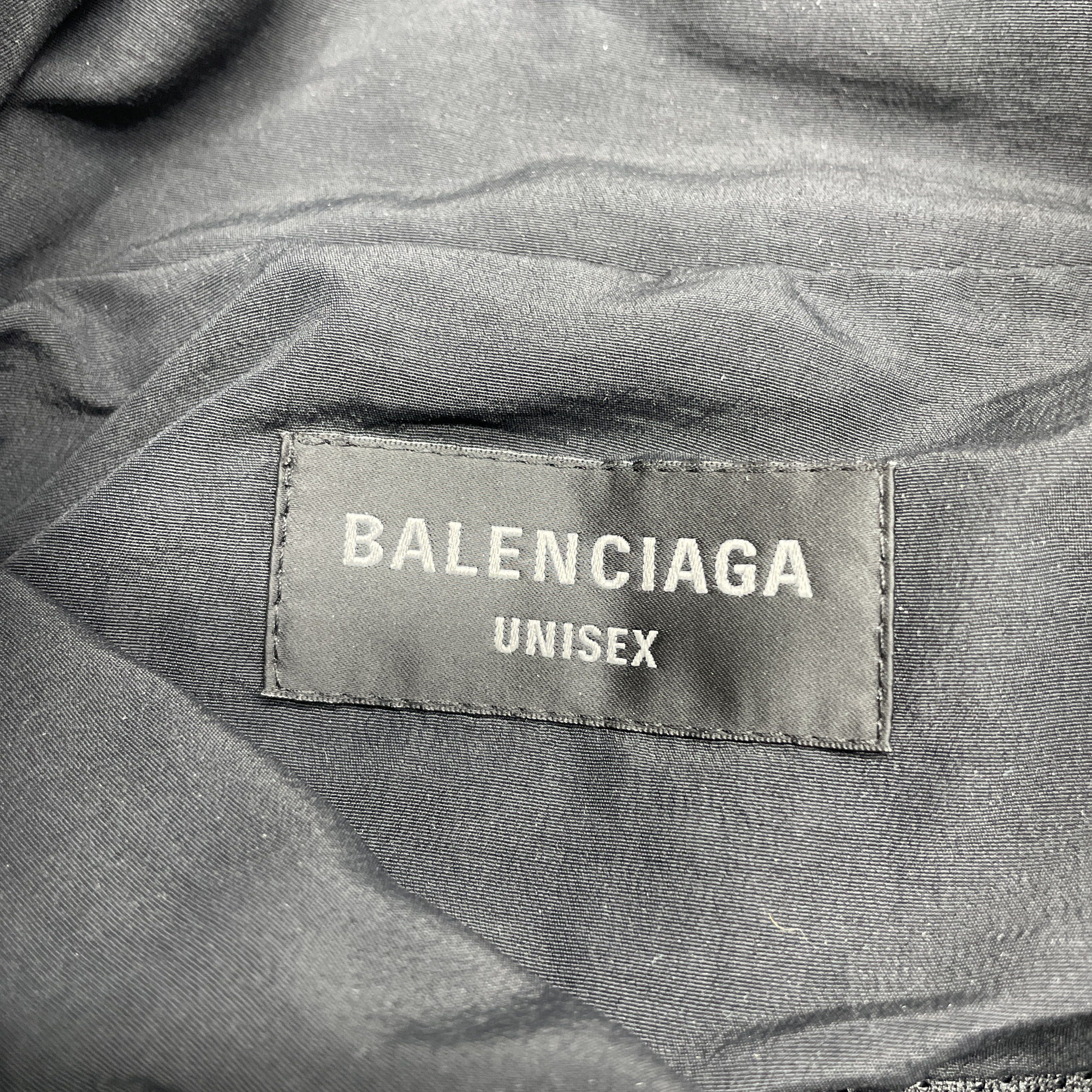 Balenciaga Balenciaga Logo Embroidered Mock Neck Jacket Size M Size M / US 6-8 / IT 42-44 - 3 Thumbnail