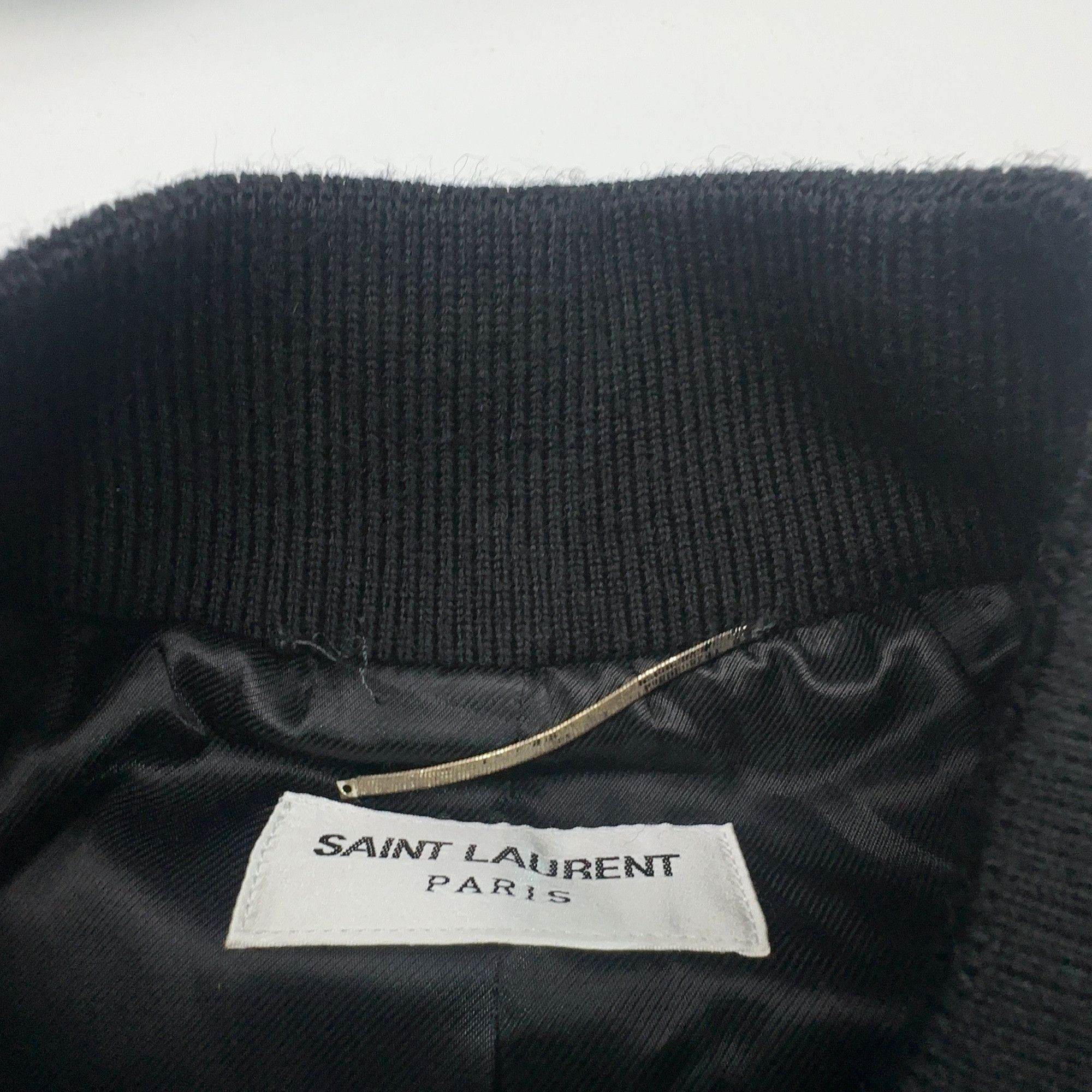 Saint Laurent Paris Saint Laurent Wool Varsity Jacket Size M Size US M / EU 48-50 / 2 - 3 Thumbnail