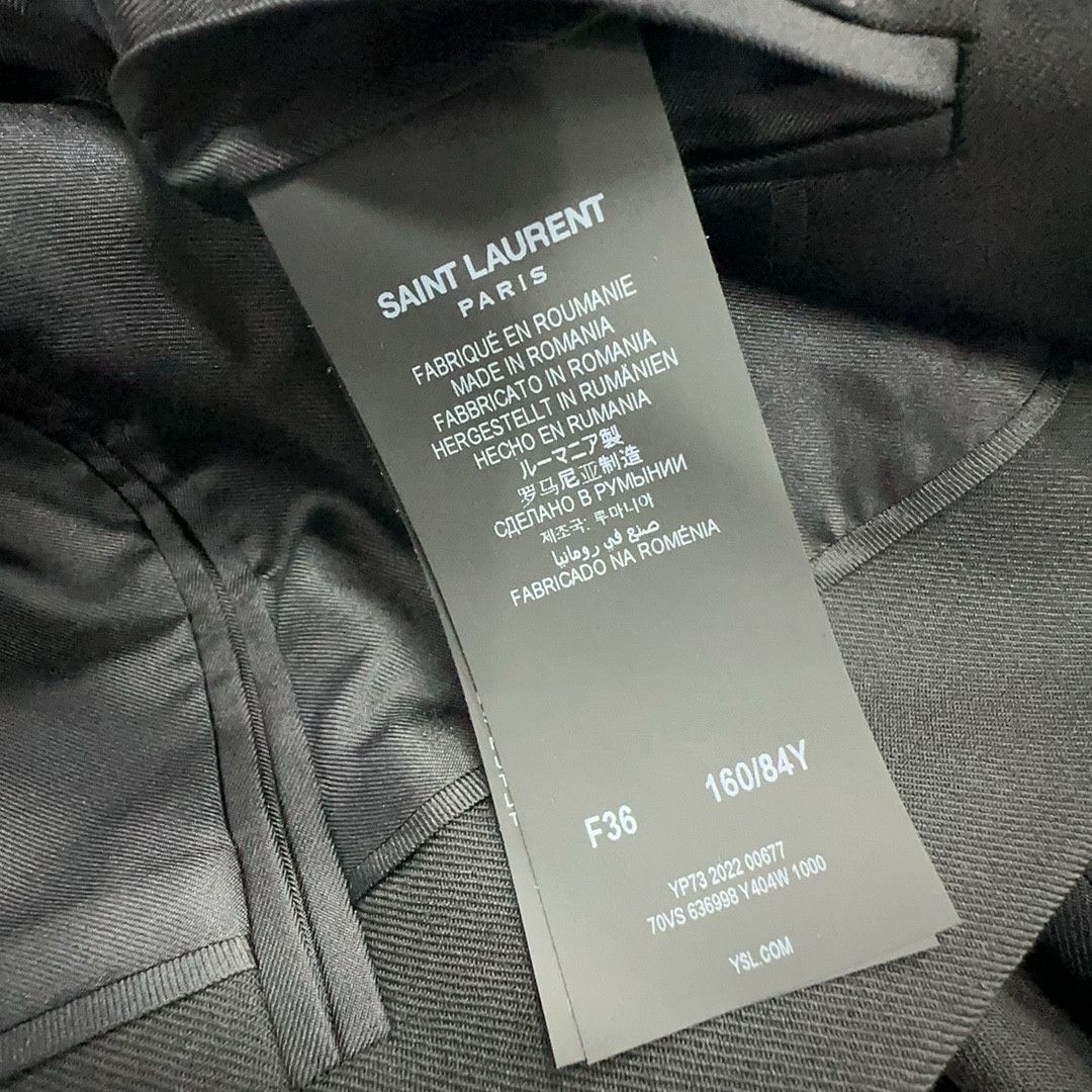 Saint Laurent Paris Saint Laurent Uniform Blazer Size 36 Size XS / US 0-2 / IT 36-38 - 3 Thumbnail
